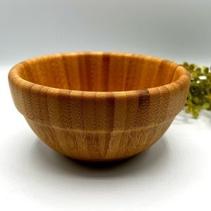 Pampered Chef Wood Bowl